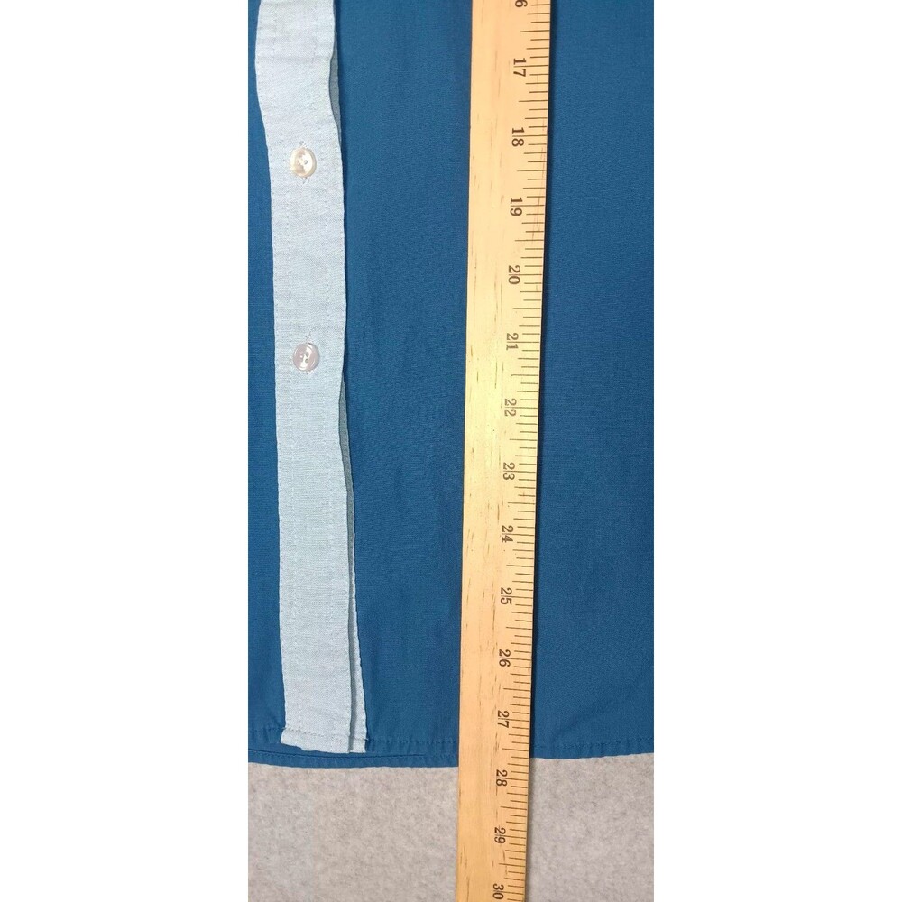 Vtg Cabin Creek 90s Colorblock Button Up Mens XL Retro Fresh Prince Hip Hop Swag - Picture 9 of 12